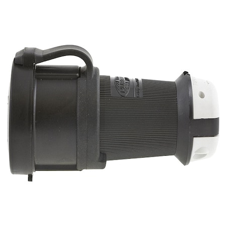 Watertight Locking Connector, L15-30R, 30 A, 250V AC, Three Phase, 3 Pole, Screw Terminals