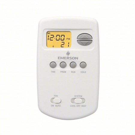Thermostat, 5-2 Programs, 1 H, 1 C, Battery, 24VAC
