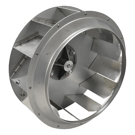 Blower Wheel,1/2 in Bore Dia.
