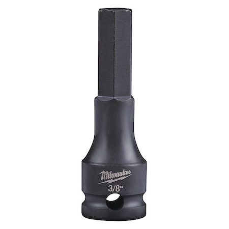 SHOCKWAVE Lineman's 3/8 in. Drive 3/8 in. Hex Bit Socket