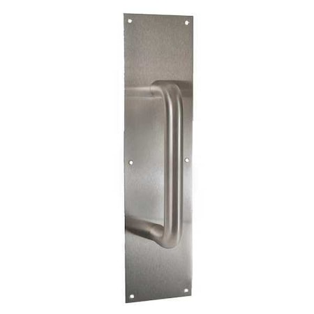 DOOR PULL PLATE 3.5 x 15" W/ 8" CTC PULL