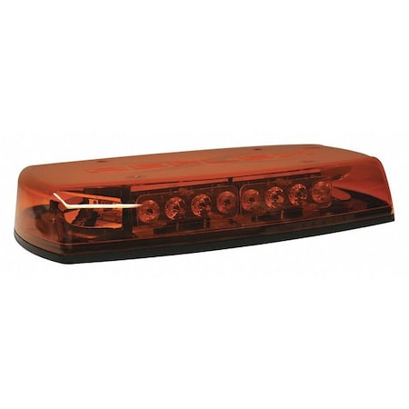 Mini Lightbar,LED,Amber,15" L