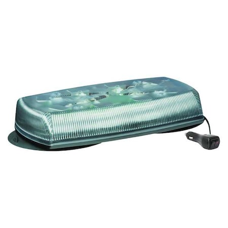 Mini Lightbar,LED,Clear,15" L