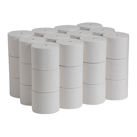 Compact Toilet Paper, 2 Ply, 1,000 Sheets, 333 ft L, Coreless, PK36