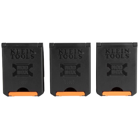 Tool Belt Clips, Black/Gray/Orange, Polyester, 0 Pockets