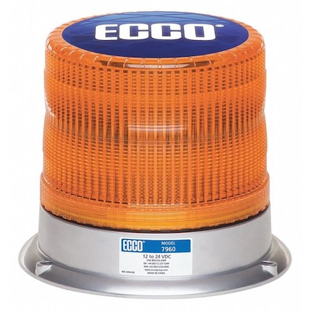 Beacon Light,Amber,5-39/64" H