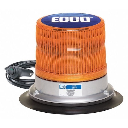Beacon Light,Amber,5-39/64" H
