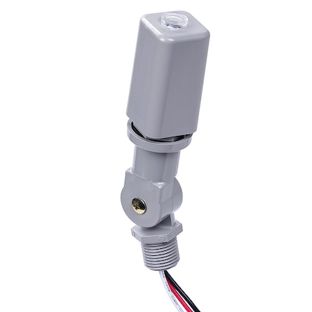HID, Incandescent, LED Photocontrol, 1,000 W, Gray, 5 sec Max, 2 sec Min