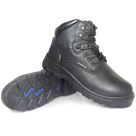 Men's 6-Inch Work Boot, Composite Toe M, Leather, Black