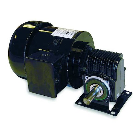 AC Gearmotor, 108 in-lb Max. Torque, 80 RPM Nameplate RPM, 115/230V AC Voltage, 1 Phase