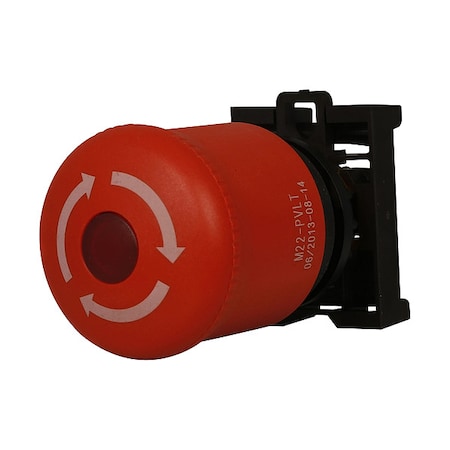 Emergency Stop Push Button,Red,264 V AC