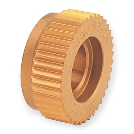 Knurl Wheel,SW4,STR,1 In OD,25 TPI