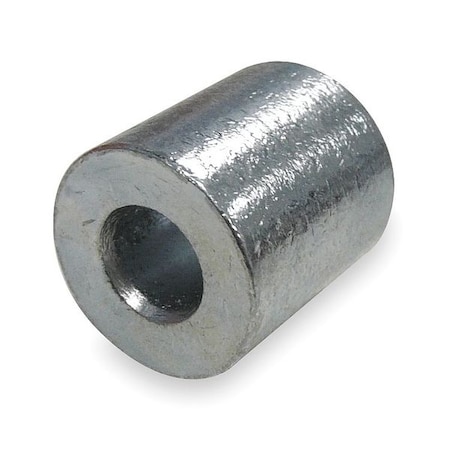 Stop Sleeve,1/8 In,Aluminum,PK50