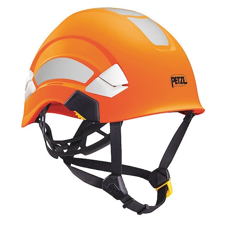 Safety Helmet, VERTEX, ABS, 6 Point Ratchet, Type 1, Class E, Hi-Vis Orange