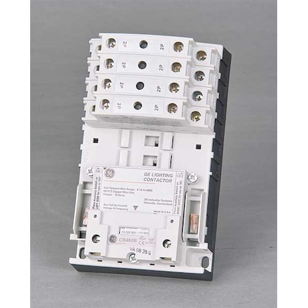 120VAC Electrically Held Lighting Contactor 8P 30A