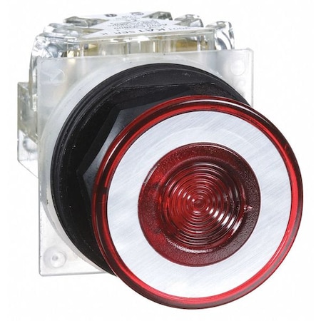 Push Button Operator, 30 mm, SPDT, Red