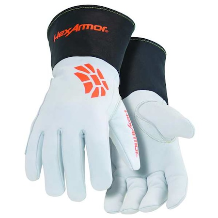 Cut-Resistant Arc Flash Gloves, Cut Level A5 ,Uncoated ,Smooth ,6 1 PR
