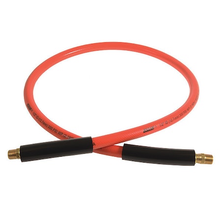 Snubber Hose,300 psi,4 ft L,Flexible TPE