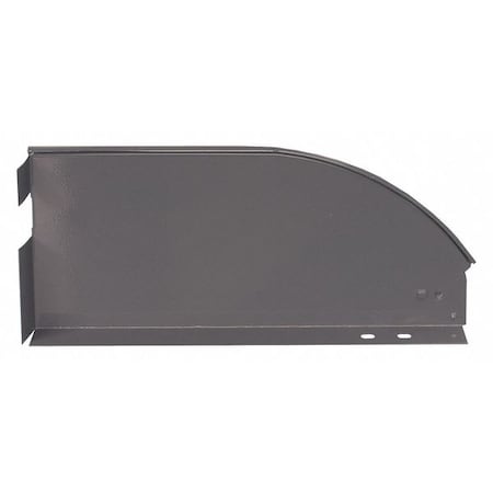 Gray, Steel Rotary Bin Divider, 3/4 in W, 5 1/2 in H