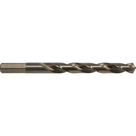 118 Degree Heavy-Duty Cobalt Hex Shank Jobber Length Drill Cle-Line 1804 Straw HSS-CO RHS/RHC 7/32