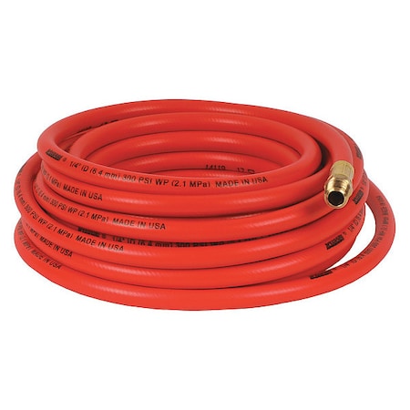 Air Hose,1/4" I.D.,300 psi,25 ft. L