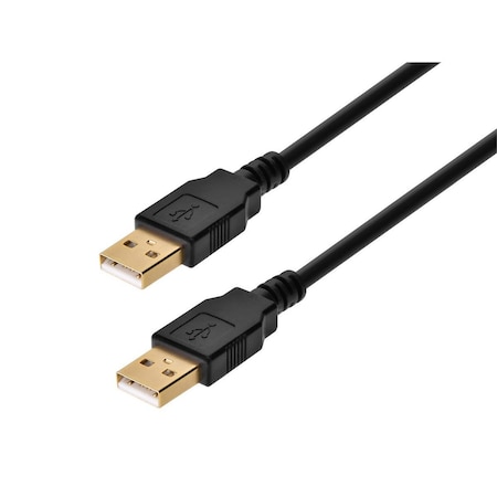USB 2.0 Cable,10 ft.L,Black
