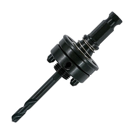 Hole Saw Arbor, 5/8"-18, For-1-1/4"to6-5/8"