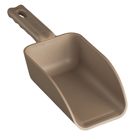 Mini Hand Scoop,Capacity 32 oz.,Brown