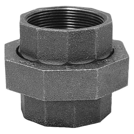 Union Union, 2" Pipe, FNPT, Malleable Iron, Class 150
