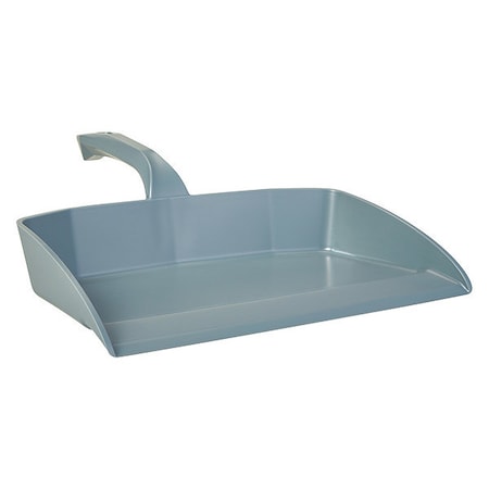 Hand Held Dust Pan,Plastic,Gray,13" W