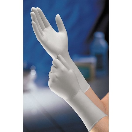 Sterling, Disposable Gloves, 3.5 mil Palm, Nitrile, Powder-Free, M (8), 1000 PK, Gray