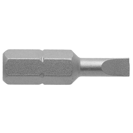 Torsion Bit, SAE, 1/4", Hex, 6F-8R, 1"