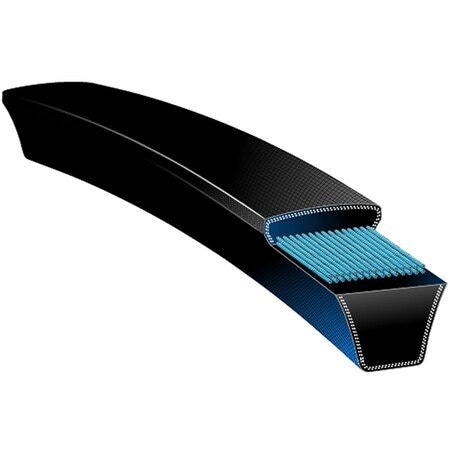 5VX880 V-Belt, 88 in Outside Length, 5/8 in Top Width, 0.547 in Thickness