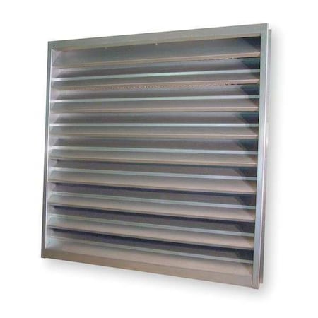 Louver,Wall Opening 30x30In,Galvannealed