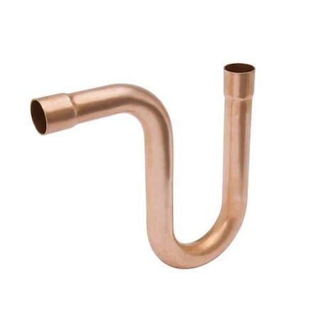 Suction Line P-Trap,Wrot Copper,C x C
