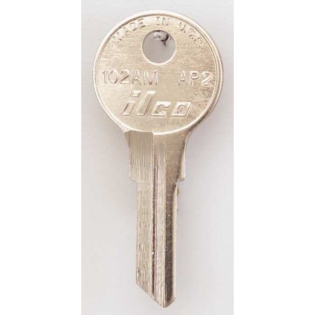 Key Blank,Brass,Type AP2,6 Pin,PK10