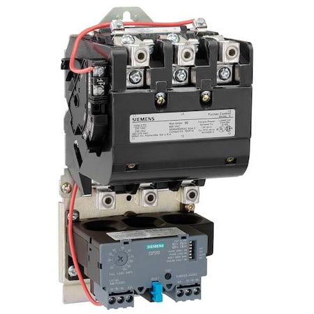 NEMA Magnetic Motor Starter, Non-Reversing, 1NO, 120V-240V AC, 3 P, Screw