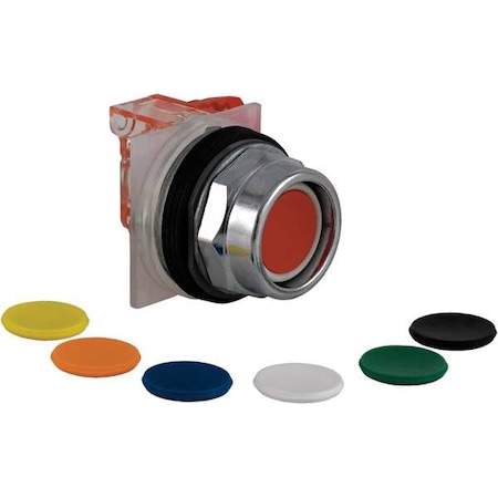Push Button Operator, Extended, Momentary Action, Not Applicable Release, Non-Illuminated