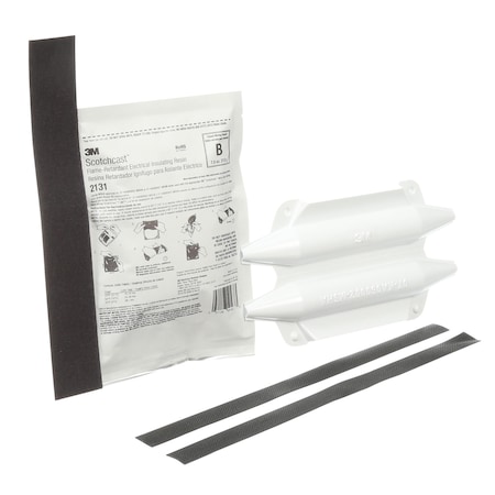 Splice Kit, 1/0 AWG Max, Black, EPDM Rubber Insulation, 1,000 V