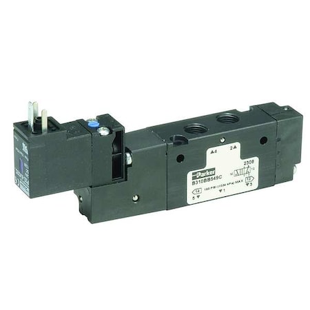 Solenoid Air Control Valve,1/8 In,120VAC