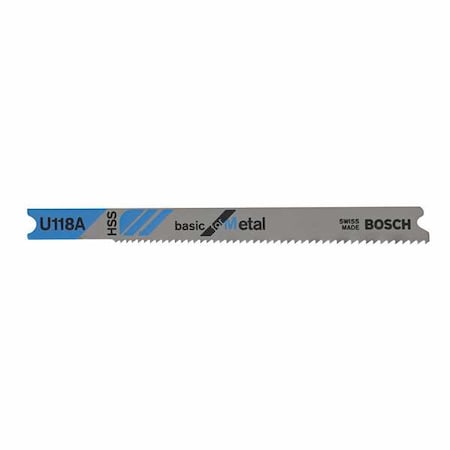 Jigsaw Blade,U-Shank,3-1/8 In. L,PK5