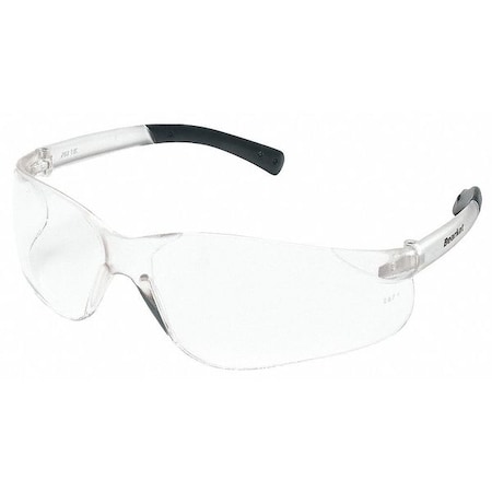 BearKat (BK1), Safety Glasses, UV-AF Anti-Fog, Polycarbonate Lens, Clear Frame, Frameless