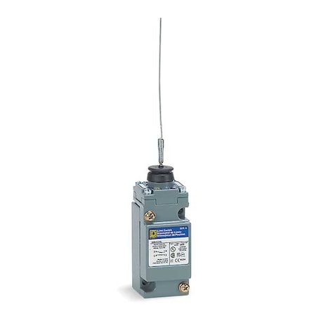 Heavy Duty Limit Switch, Wobble Stick, 1NC/1NO, 10A at 600V AC, Actuator Location: Top