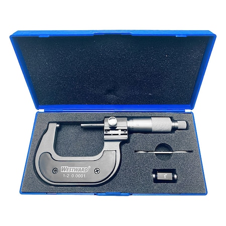 Digital Micrometer,1 to 2",0.0001,Ratchet