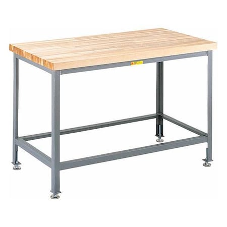 Workbench,Butcher Block,48" W,30" D