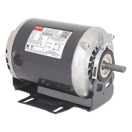 Split-Phase Belt Drive Motor, 1/2 HP, 56Z Frame, 115V AC Voltage, 1,725 Nameplate RPM