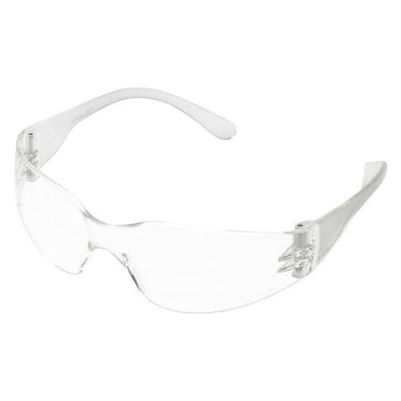 Condor Mini V, Safety Glasses, Anti-Fog, Anti-Static & Anti-Scratch, Clear Lens, Clear Frame