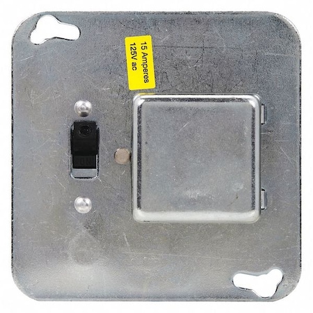 Plug Fuse Box, 15A Amp Range, 125V AC Volt Rating
