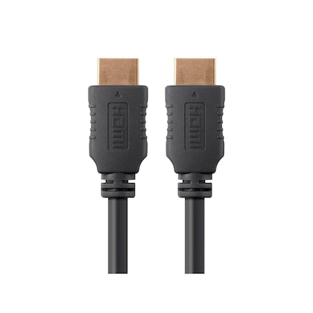 HDMI Cable,High Speed,Black,6ft.,28AWG