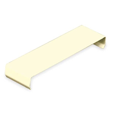Cover Clip, 3000 Series, 1, 2 Channel, 3/4 in W, 1/2 in H, 2 13/16 in L, Ivory